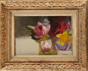 Bouquet De Tulipes by Charles Etienne Corpet