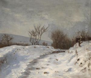 Winter Landscape by Menci Clemens Crncic