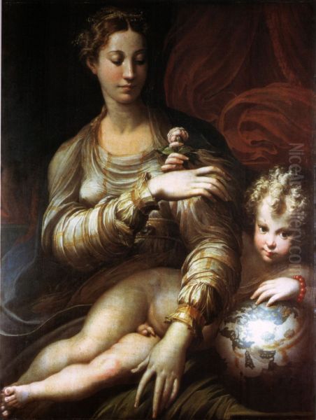Madonna of the Rose, 1528-30 - view 1