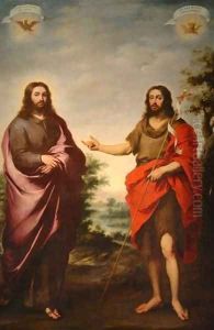 St John the Baptist Pointing to Christ by Bartolome Esteban Murillo