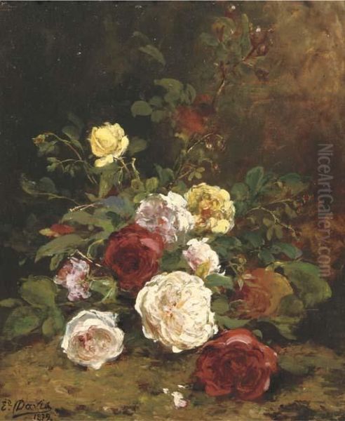 Roses On A Forest Floor - view 1
