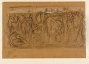 Il Corteo Di Aurora by Adolfo De Carolis