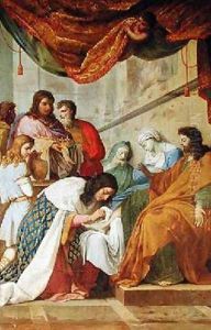 St Louis Healing the Sick by Eustache Le Sueur