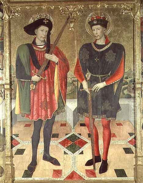 St Abdon and St Sennen martyrs who died in Rome - view 1