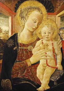 Virgin and Child by Pesellino