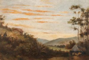 Paisaje Con Avila by Jesus Maria De Las Casas