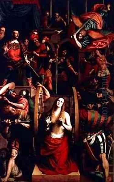 The Martyrdom of St Catherine - view 1