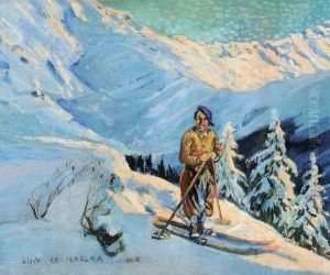 Le Skieur by Ossy De Perelma