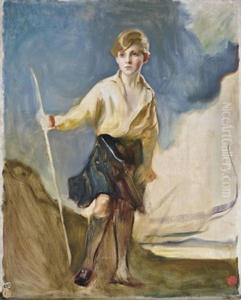 Study For Portrait Of The Hon. Andrew Elphinstone - view 1