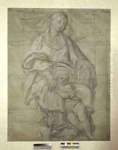 Madonna and Child by Domenico Zampieri (Domenichino)