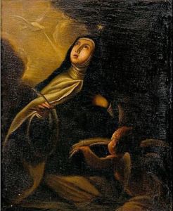 Santa Teresa De Jesus by Juan Vicente De Ribera