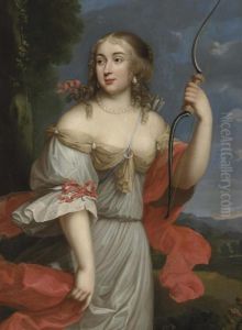 Portrait De Femme En Diane