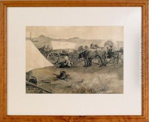 Western Illustration by De Cost Smith