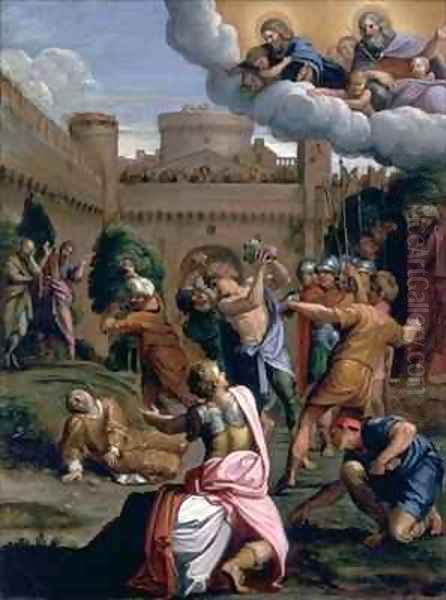 The Stoning of St Stephen - view 1