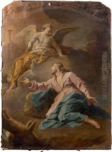 Le Christ Au Jardin Des Oliviers by Jean-Baptiste Despax