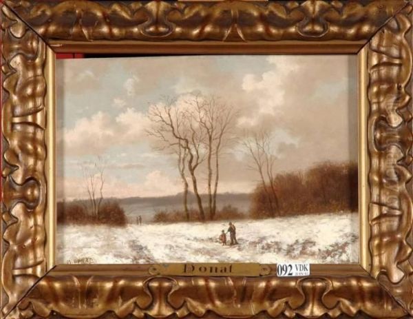 "paysage Anime Sous La Neige" - view 1