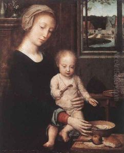 Madonna and Child with the Milk Soup c. 1520