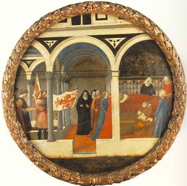 Plate of Nativity (Berlin Tondo) 1427-28 - view 1