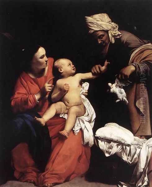 Madonna and Child with St Anne 1610 - view 1