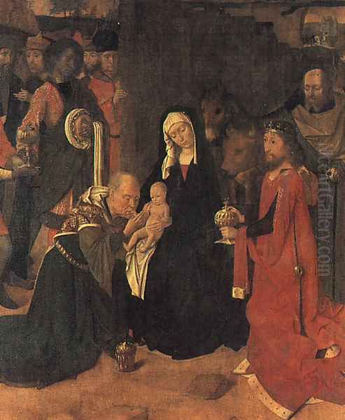 The Adoration of the Magi 1490 - view 1