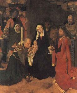 The Adoration of the Magi 1490 by Gerard David