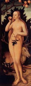 Eve after 1537 by Lucas The Younger Cranach