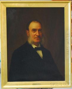 Portrait Of A Man (joseph Mckean Gibbens) by Carnig Eksergian