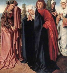 The Holy Women and St John at Golgotha 1480-85