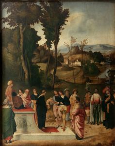 Moses Undergoing Trial by Fire 1502-05