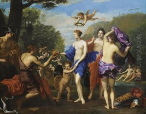 Le Jugement De Paris by Charles Errard II