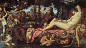 The Sleep of Venus by Annibale Carracci