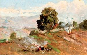Paisaje by Hermenegildo Estevan