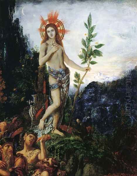 Apollo and the Satyrs - view 1