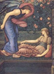Cupid and Psyche by Sir Edward Coley Burne-Jones