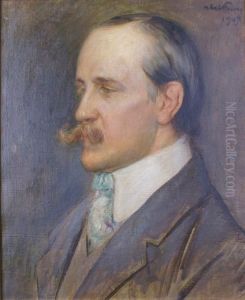 Portrait D'homme by Abel Faivre