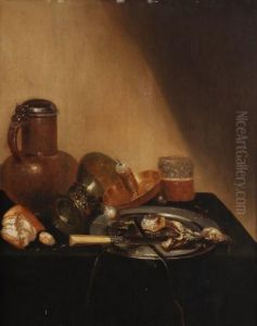 A Still Life With Herring by Juan Fernandez