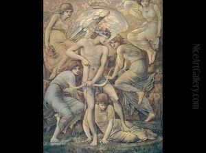 Cupid's Hunting Fields by Sir Edward Coley Burne-Jones