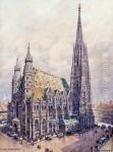 Wiener Stephansdom by Friedrich Frank
