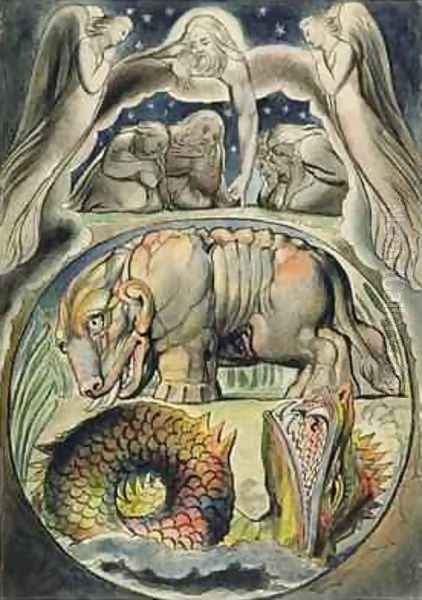 Behemoth and Leviathan after William Blake - view 1