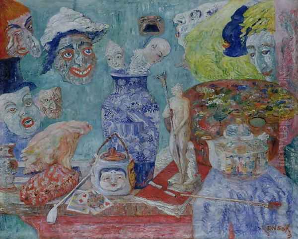 Still Life with Masks (Bric-a-Brac) 1896 - view 1