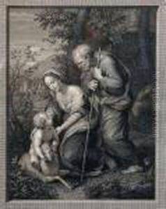 Mary And Joseph With The Infant Jesus