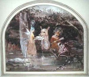 Wounded Faun by John Anster Fitzgerald