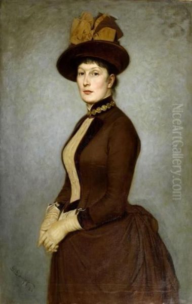 Portrait Of Frau Denner-gaupp - view 1