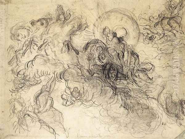 Apollo Slays Python c. 1850 - view 1
