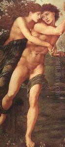 Phyllis and Demophöon 1870 by Sir Edward Coley Burne-Jones