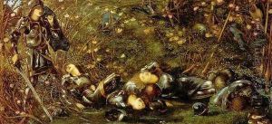 The Prince Enters the Wood by Sir Edward Coley Burne-Jones