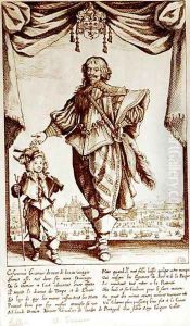 Portrait of Claude Deruet (1588-1660) Chevalier de l'ordre de Portugal Portrait of Claude Deruet (1588-1660) Chevalier de l'ordre de Portugal