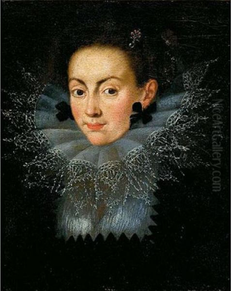 Retrato De Isabel De Borbon, Esposa De Felipe V - view 1