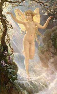 The Water Nymph by Elihu Vedder