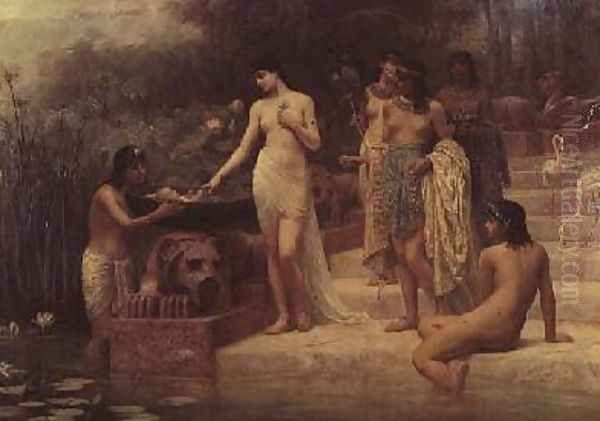 Pharaohs Daughter - The Finding of Moses 1886 - view 1
